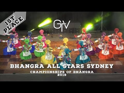 Bhangra All Stars Sydney — 1st Place @ Championships of Bhangra